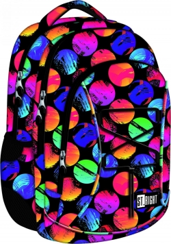 Plecak 3-komorowy Spine-Friendly Colourful Dots