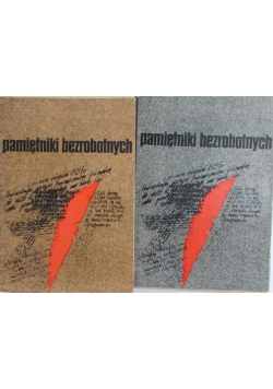 Pamiętniki bezrobotnych, 2 tomy