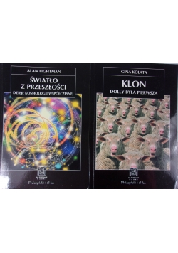Klon, Dolly była pierwsza/ Światło z przeszłości- zestaw 2 książek