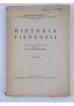 Historia Filozofii, Tom II, 1930 r.