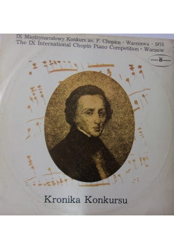 Kronika Konkursu, Płyta winylowa
