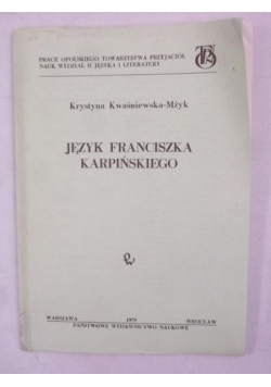 Język Franciszka Karpińskiego