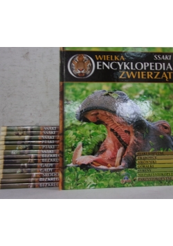 Wielka encyklopedia zwierząt, zestaw 14 książek