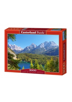 Puzzle 3000 Jezioro w Alpach CASTOR
