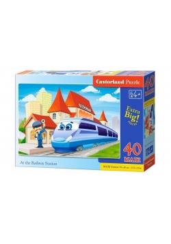 Puzzle 40 maxi - Na kolei CASTOR