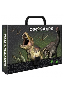 Teczka twarda z rączką Dinozaur DERFORM