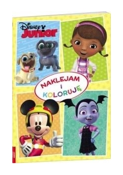 Naklejam i koloruję. Disney Junior