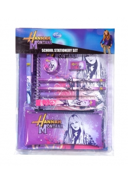 Hannah Montana Zestaw papierniczy z segregatorem