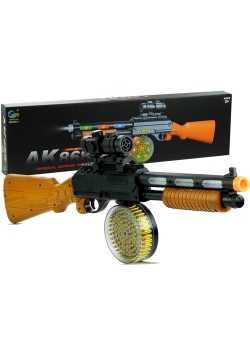 Karabin AK 868-1 świeci gra 60 cm