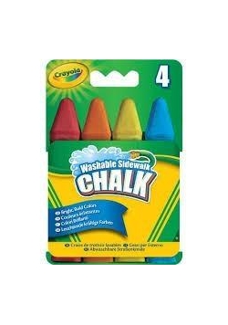 Kreda tęczowa 4 kolory CRAYOLA