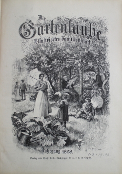 Die Gartenlaube numery od 1 do 28 1898 r.
