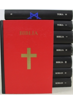 Biblia / Tora / Koran zestaw 8 książek