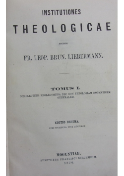 Theologizae, 1870r.