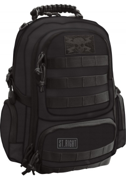 Plecak 4-komorowy  BP36 Military Black