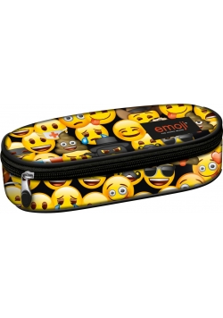 Piórnik saszetka usztywniona wew klapką Emoji