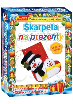 Zestaw do kreatywnej zabawy - Skarpeta na prezenty