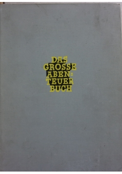 Das grosse abenteuer buch,1929r.