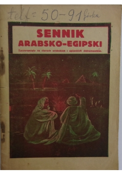 Sennik Arabsko-Egipski