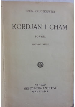Kordjan i Cham ,1933r.