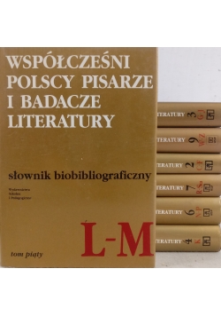Współcześni Polscy Pisarze i Badacze Literatury 7 książek