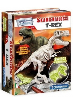 Naukowa zabawa. Skamieniałości. T-Rex fluoresc