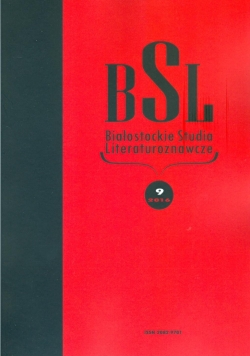 BSL Białostockie studia literaturoznawcze