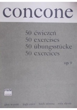 Giuseppe Concone 50 ćwiczeń op 9