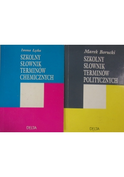 Szkolny słownik terminów chemicznych/Szkolny słownik terminów  politycznych
