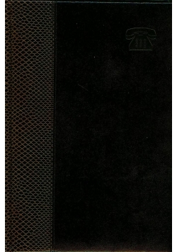 Skorowidz książkowy (SK1) 02 snake/brąz TELEGRAPH