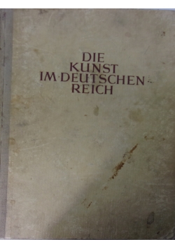 Dier Kunst im deutschen reich, 1942 r.