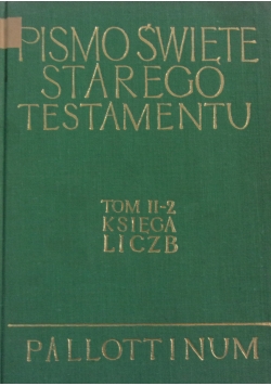 Pismo Święte Starego Testamentu, tom II-2