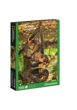 Puzzle 1000 National Geographic Szympans