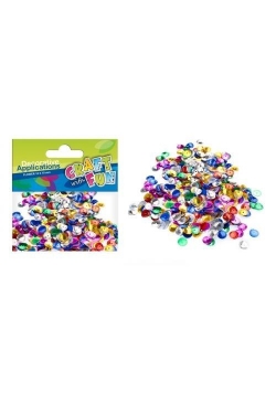 Cekiny metaliczne kwiaty 10mm