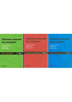 Podstawy statystyki dla socjologów, zestaw 3 książek