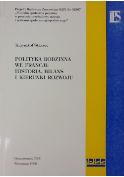 Polityka rodzinna we Francji: historia,
