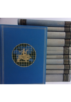 Wielka Geografia powszechna, zestaw 11 książek, ok. 1930r.
