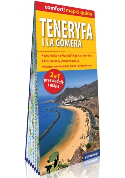 Teneryfa i La Gomera laminowany map&guide (2w1: przewodnik i mapa)
