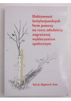 Efektywność instytucjonalnych form pomocy na rzecz młodzieży zagrożonej wykluczeniem spolecznym