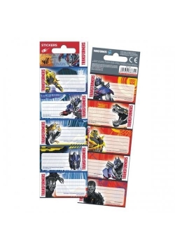 Naklejki na zeszyt Transformers