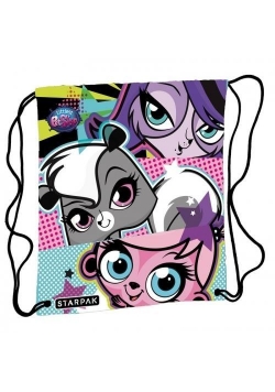 Worek szkolny na ramię Littlest Pet Shop IV