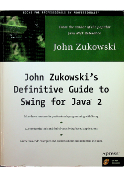 Definitive Guide to Swing for Java 2  plus płyta Cd