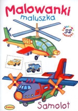 Malowanki maluszka. Samolot