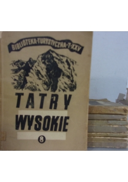 Tatry Wysokie. Zestaw 8 książek
