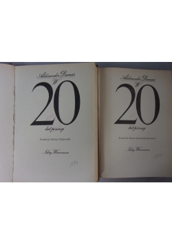 Aleksander Dumas w 20 lat później - II Tomy