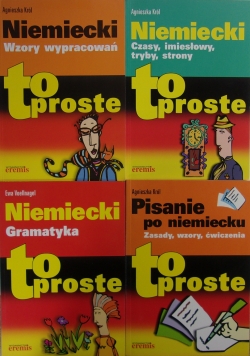 Niemiecki to proste,zestaw 4 książek