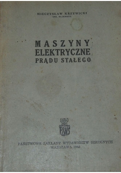 Maszyny elektryczne prądu stałego