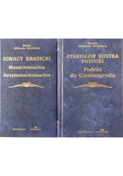 Podróż do Ciemnogrodu / Monachomachia i Antymonachomachia , zestaw 2 książek