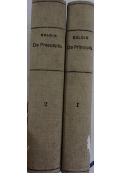 Summa Theologiae Moralis, Vol I-II