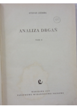 Analiza Drgań ,Tom II