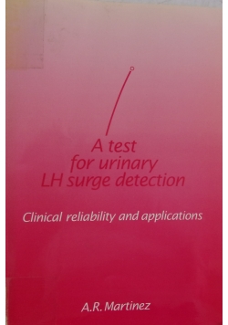 A test for urinary LH surge detection